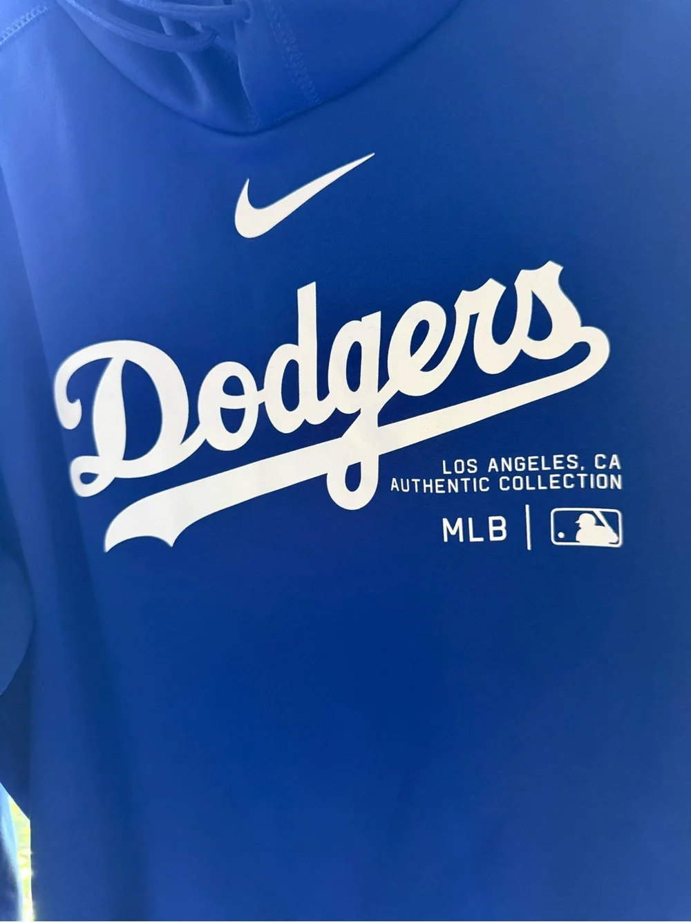 Nike Women Los Angeles Dodgers Performance Pullover Hoodie - SMALL - NWOT - Picture 4 of 5